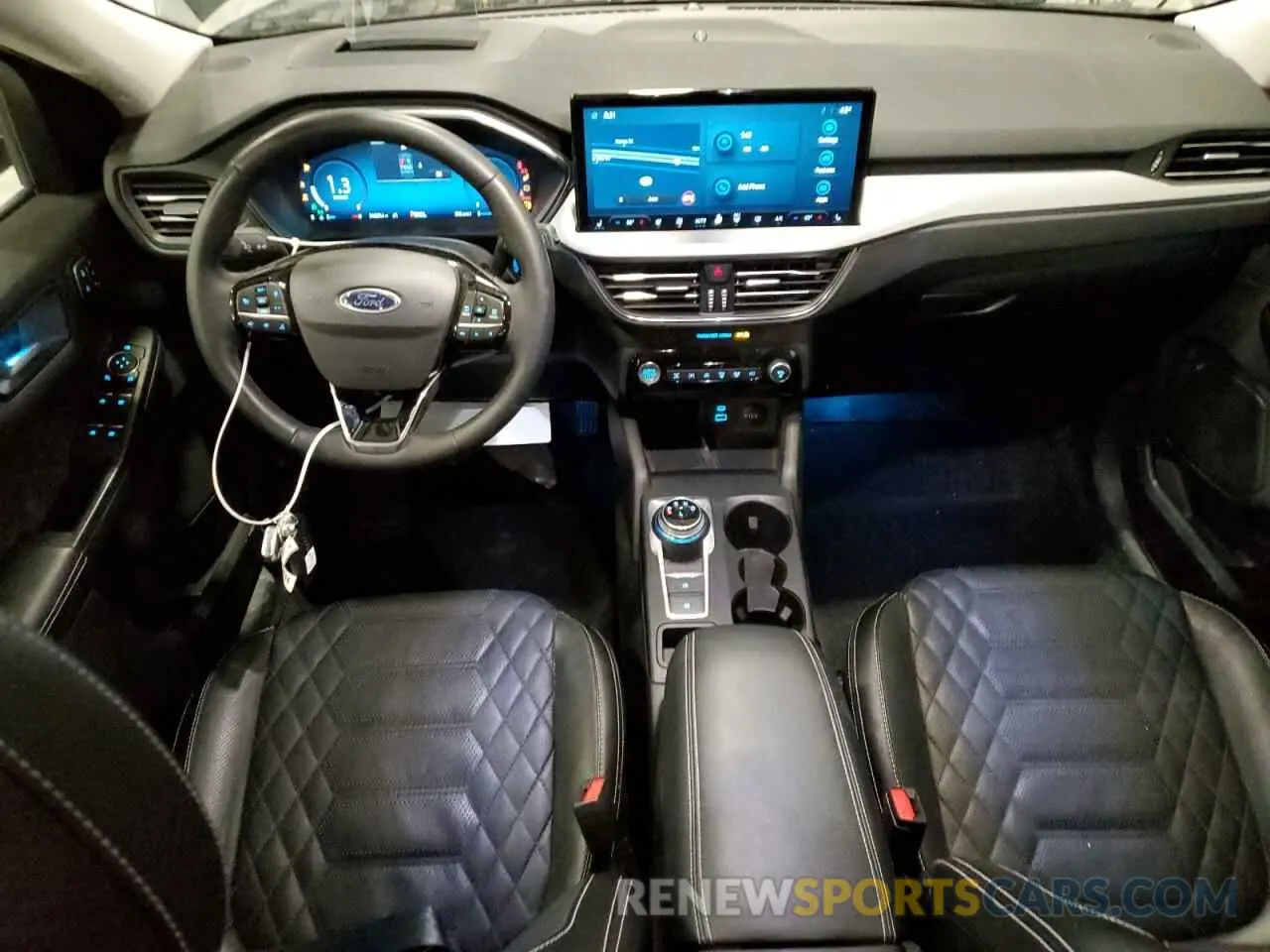 8 fotografías del automóvil dañado 1FMCU9JA2PUA04255 FORD ESCAPE PLA 2023
