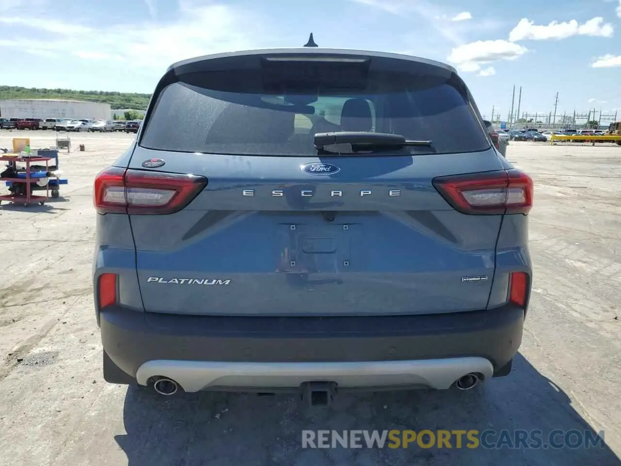 6 fotografías del automóvil dañado 1FMCU9JZ4PUA40132 FORD ESCAPE PLA 2023
