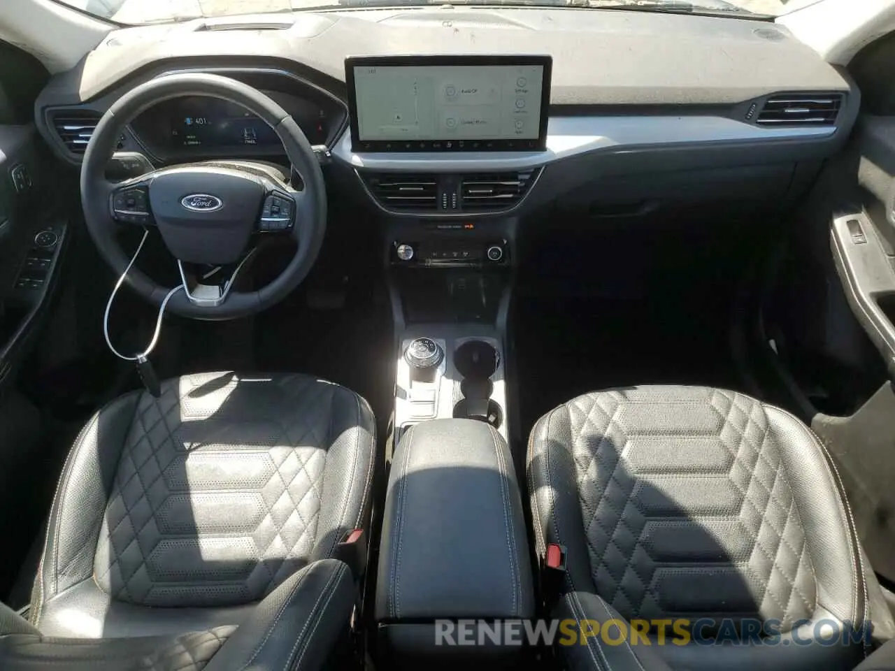 8 fotografías del automóvil dañado 1FMCU9JZ4PUA40132 FORD ESCAPE PLA 2023
