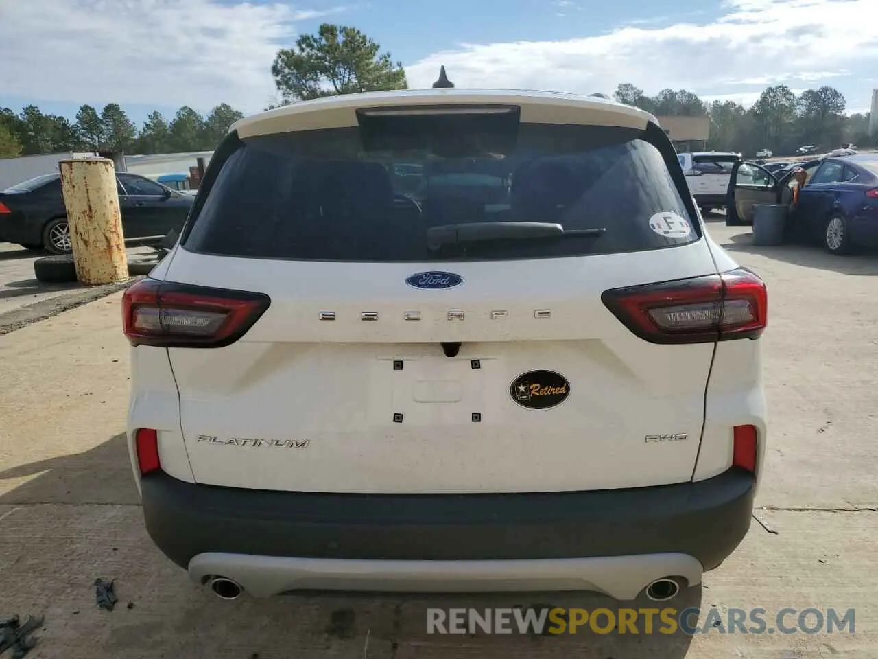 6 fotografías del automóvil dañado 1FMCU9JA2RUA78276 FORD ESCAPE PLA 2024