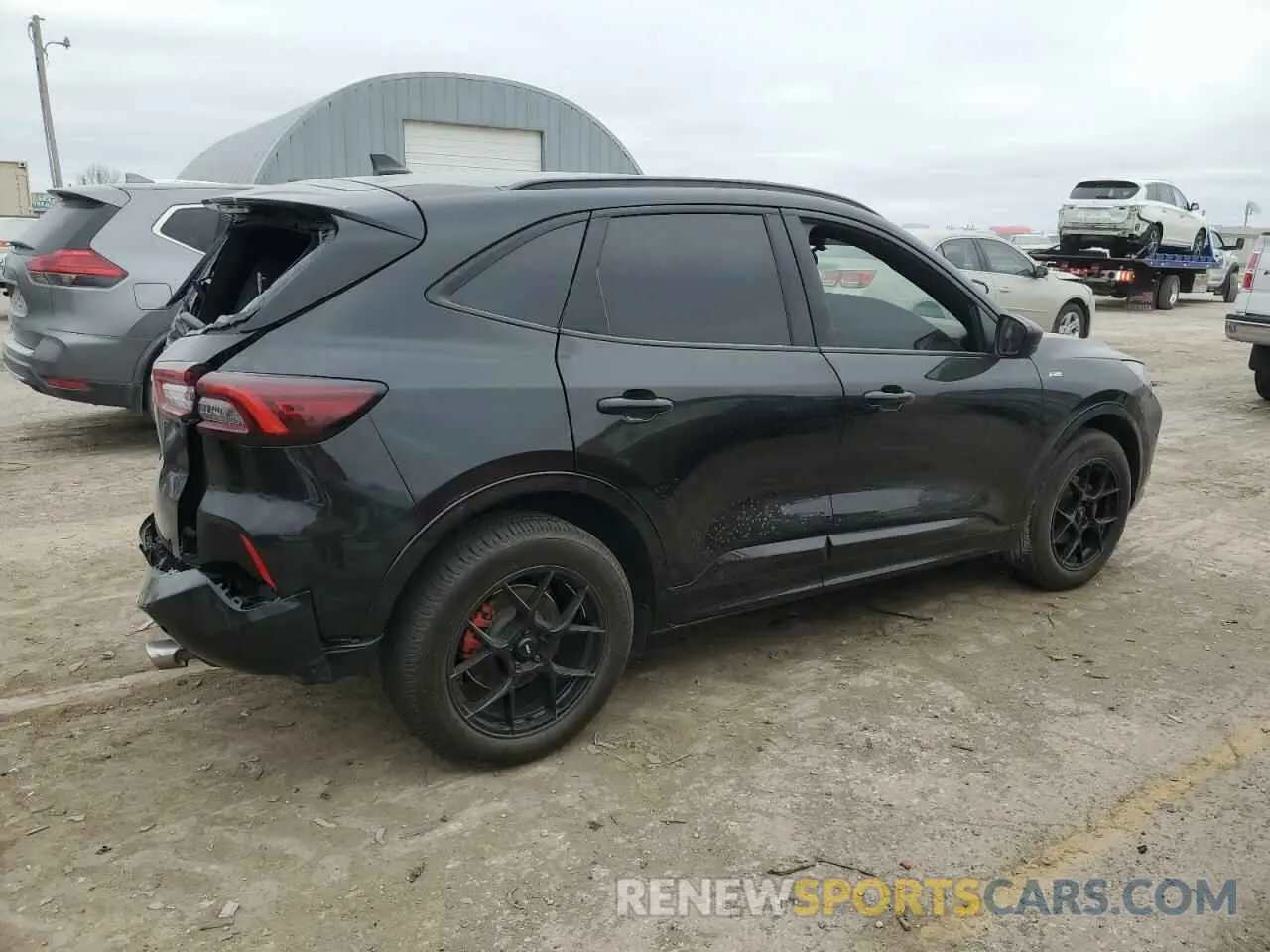 3 fotografías del automóvil dañado 1FMCU0MN2PUA12379 FORD ESCAPE ST 2023