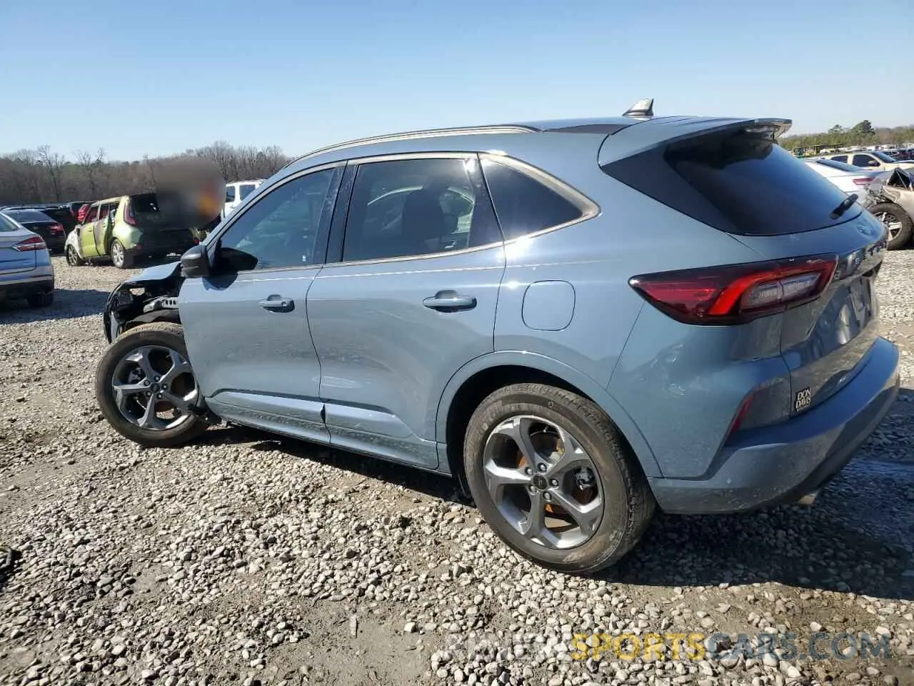 2 fotografías del automóvil dañado 1FMCU0MN4PUA77055 FORD ESCAPE ST 2023