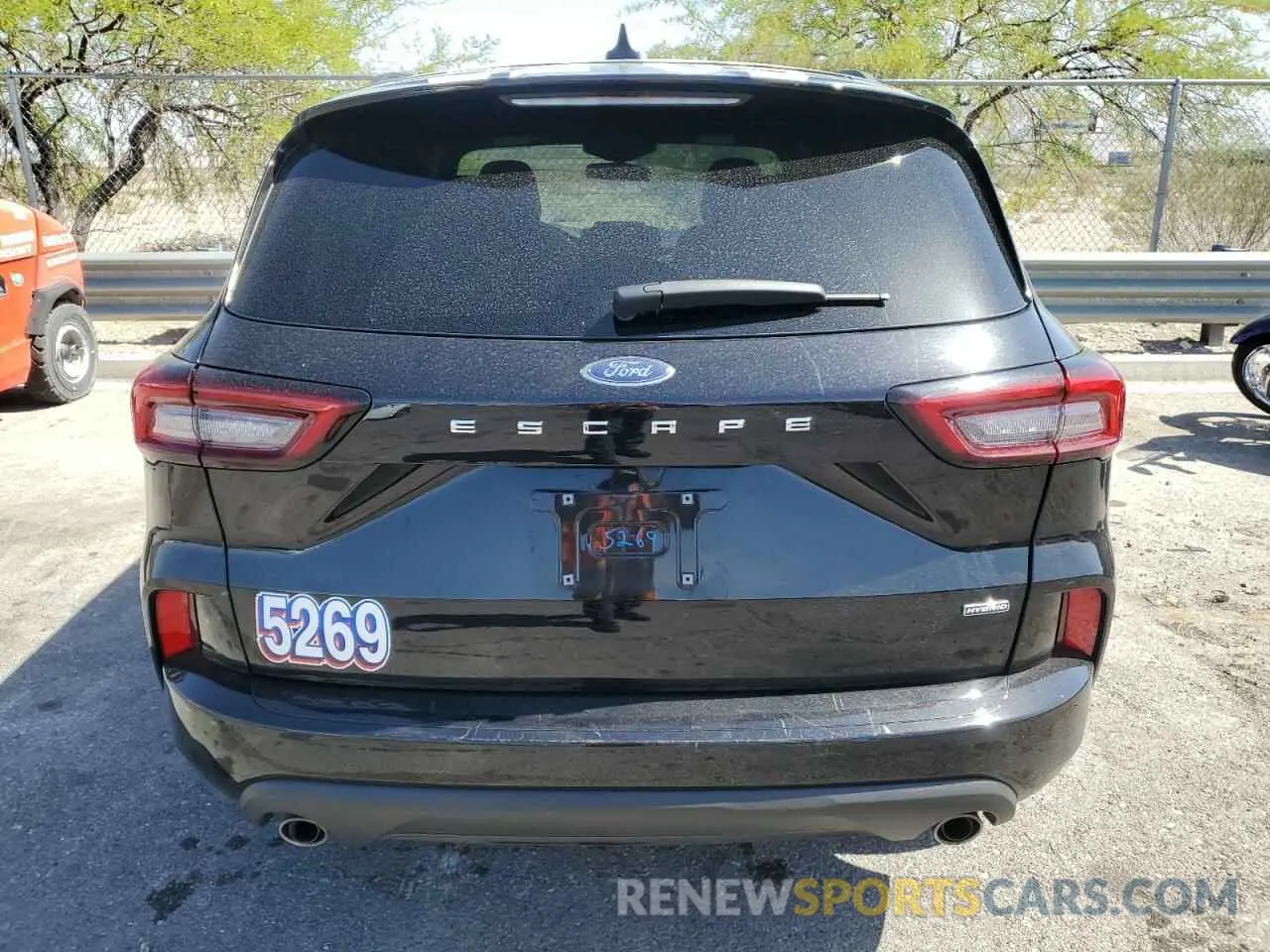 6 fotografías del automóvil dañado 1FMCU0MZXPUA98589 FORD ESCAPE ST 2023