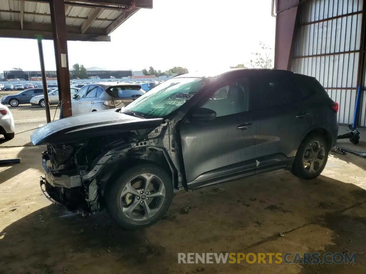 1 fotografías del automóvil dañado 1FMCU9MN4PUA70529 FORD ESCAPE ST 2023