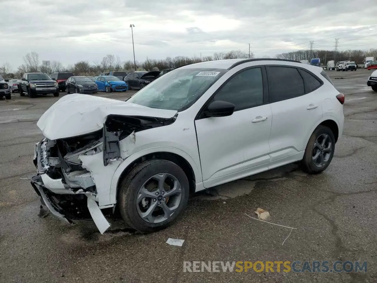 1 fotografías del automóvil dañado 1FMCU9MN4PUB09863 FORD ESCAPE ST 2023
