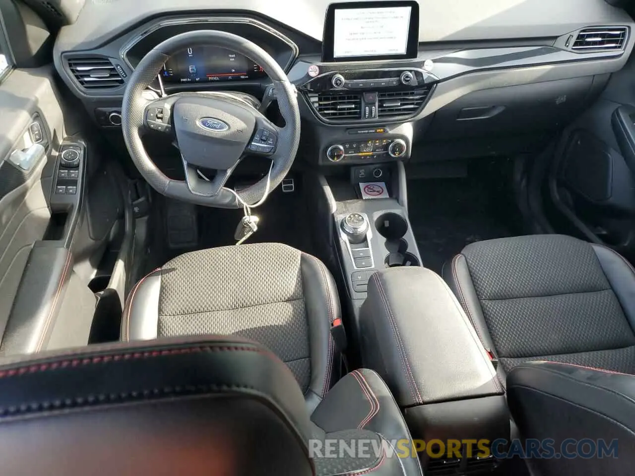8 fotografías del automóvil dañado 1FMCU9MN6PUA17475 FORD ESCAPE ST 2023