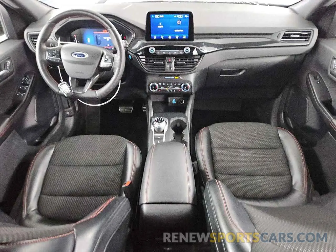 8 fotografías del automóvil dañado 1FMCU9MN6PUA44921 FORD ESCAPE ST 2023