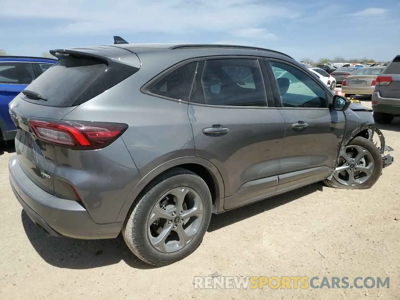 3 fotografías del automóvil dañado 1FMCU9MN6PUA97960 FORD ESCAPE ST 2023