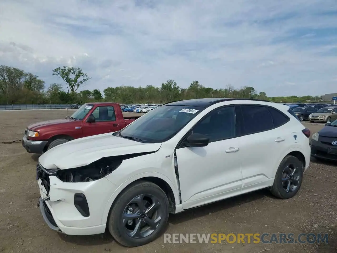 1 fotografías del automóvil dañado 1FMCU9MN7PUB02812 FORD ESCAPE ST 2023