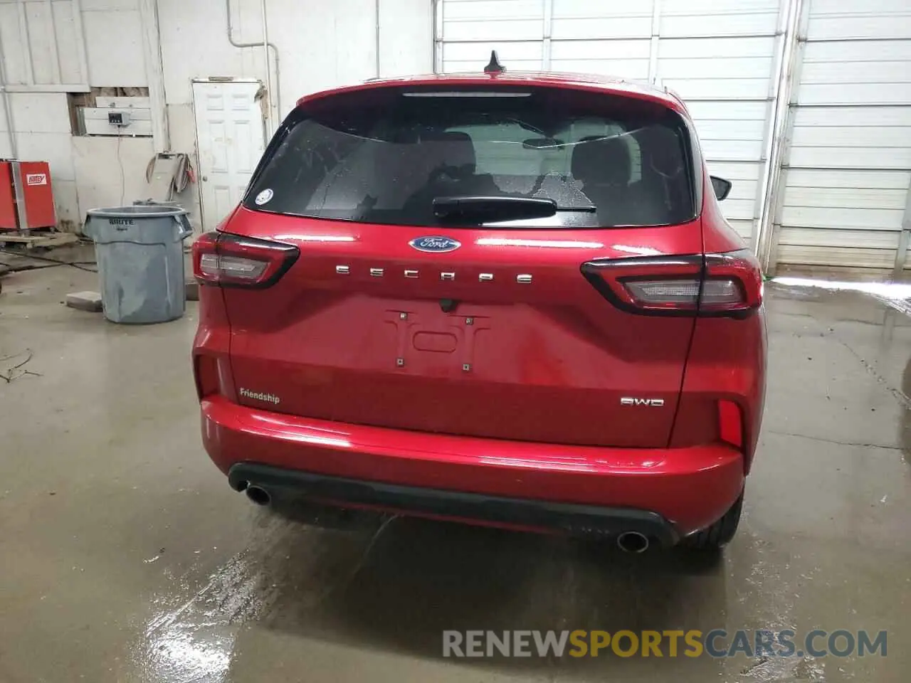 6 fotografías del automóvil dañado 1FMCU9NA1PUB39804 FORD ESCAPE ST 2023