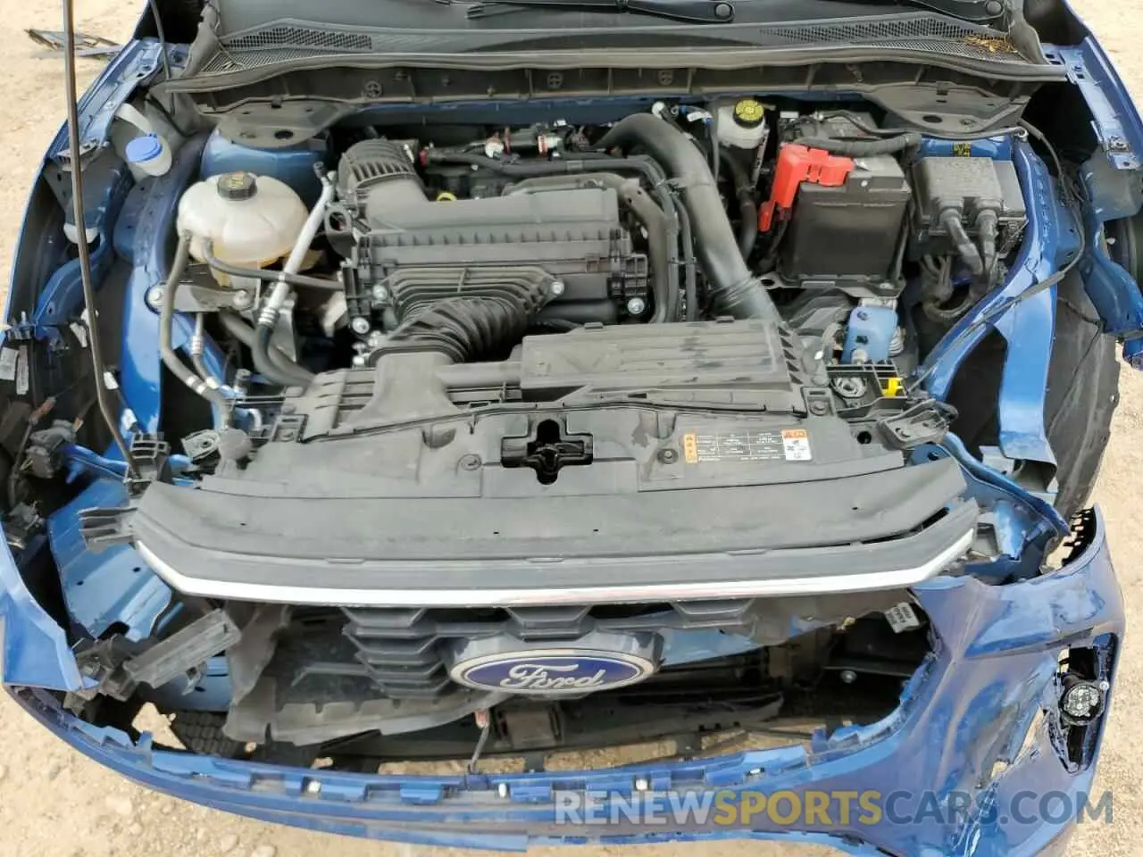 11 fotografías del automóvil dañado 1FMCU9NA4PUB46326 FORD ESCAPE ST 2023