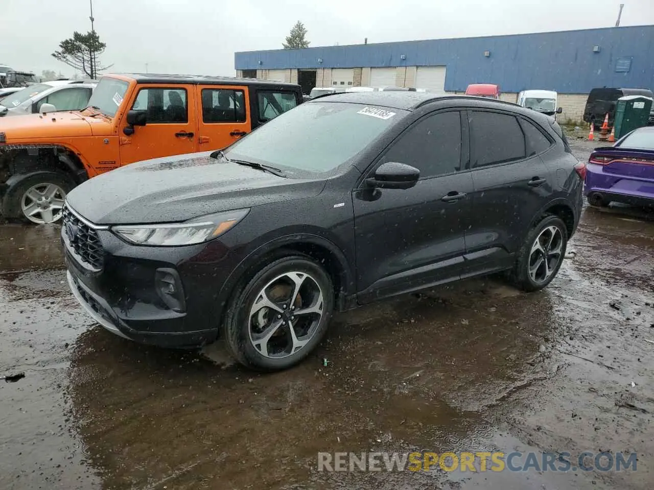 1 fotografías del automóvil dañado 1FMCU9NA6PUB09892 FORD ESCAPE ST 2023