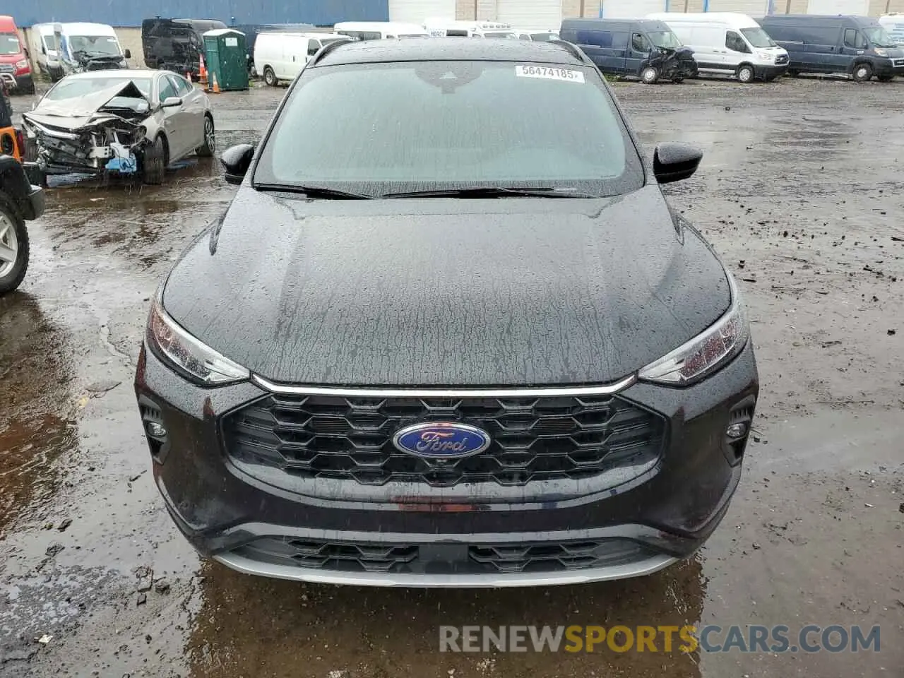 5 fotografías del automóvil dañado 1FMCU9NA6PUB09892 FORD ESCAPE ST 2023