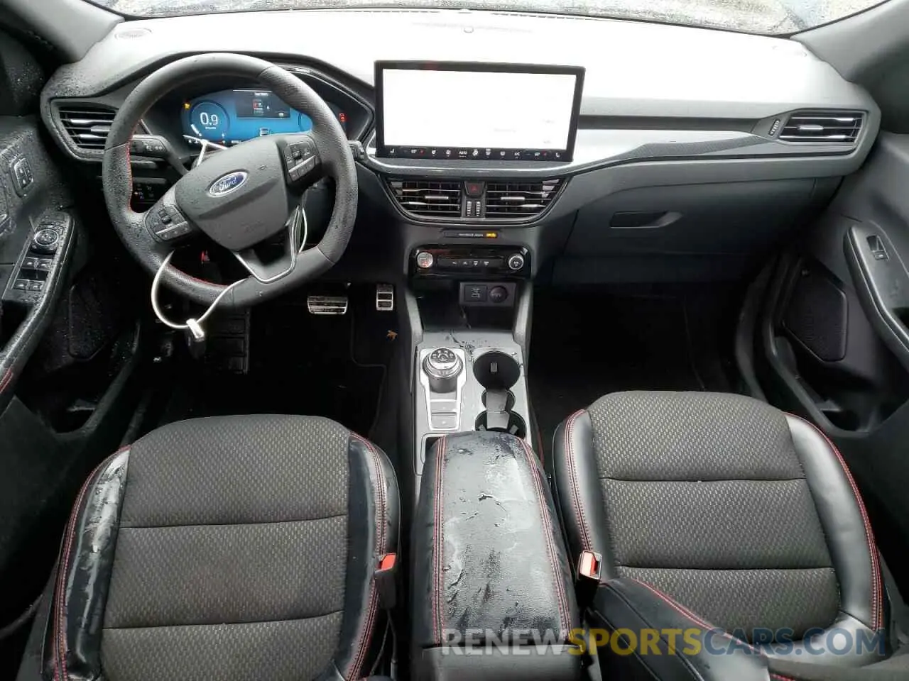 8 fotografías del automóvil dañado 1FMCU9NA6PUB09892 FORD ESCAPE ST 2023