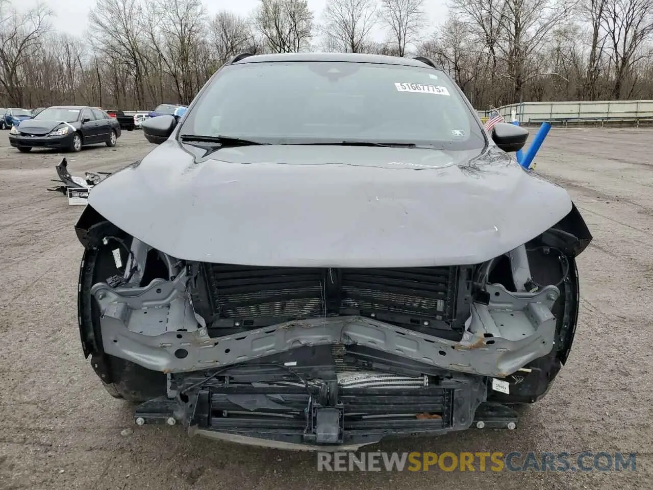 5 fotografías del automóvil dañado 1FMCU9PA0PUA56104 FORD ESCAPE ST 2023