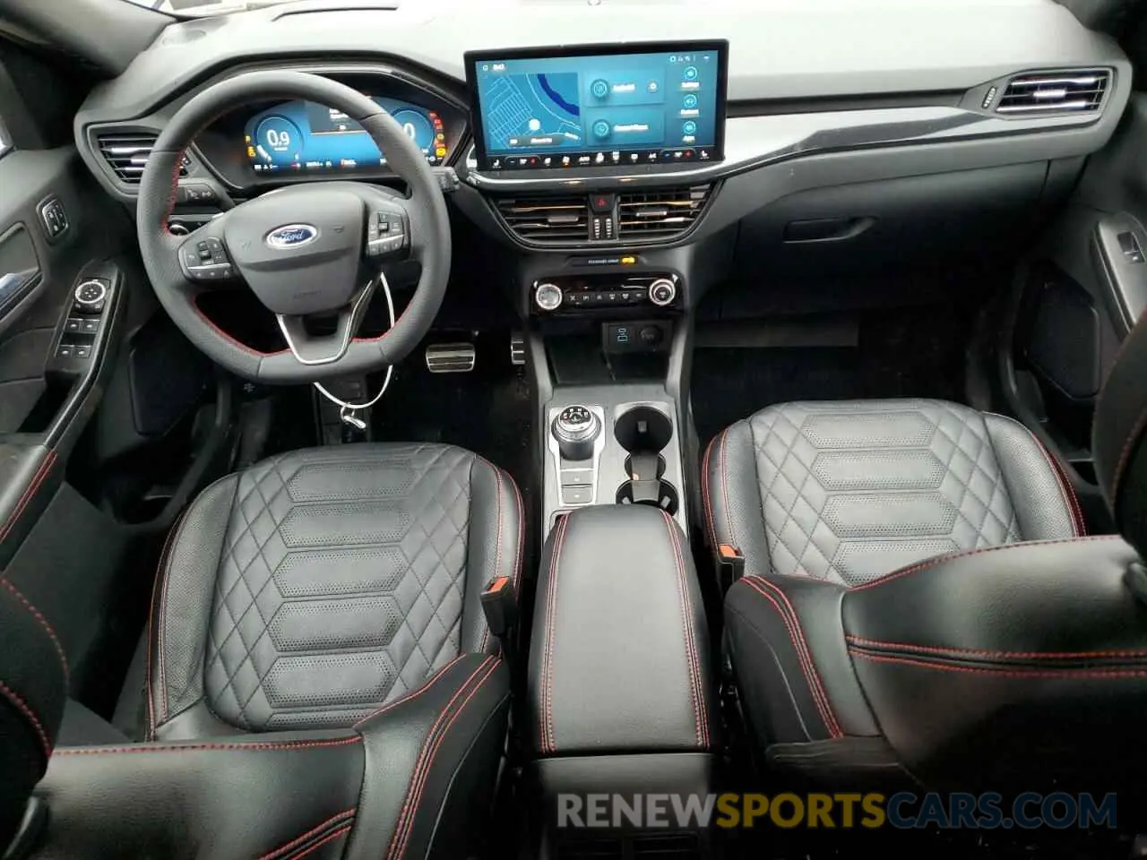 8 fotografías del automóvil dañado 1FMCU9PA0PUA56104 FORD ESCAPE ST 2023