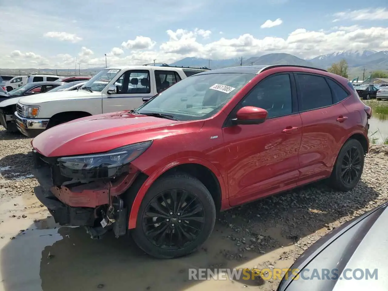 1 fotografías del automóvil dañado 1FMCU9PA2PUA66407 FORD ESCAPE ST 2023