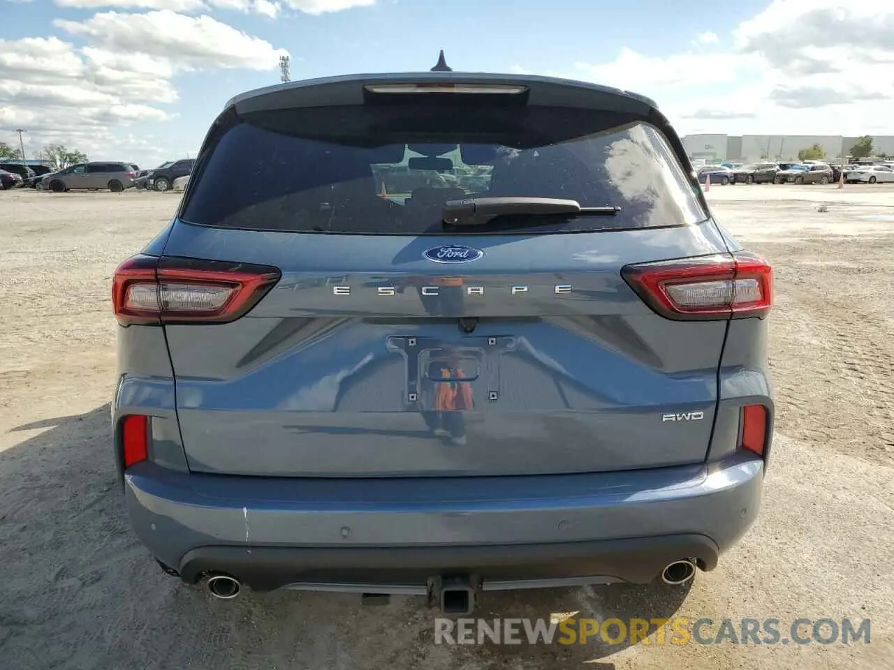 6 fotografías del automóvil dañado 1FMCU9PA3PUA77643 FORD ESCAPE ST 2023