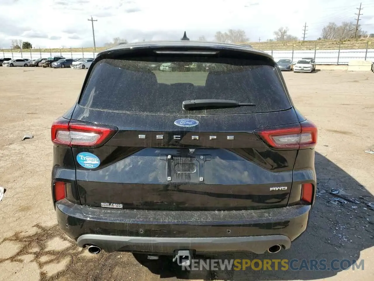 6 fotografías del automóvil dañado 1FMCU9PA6PUA94968 FORD ESCAPE ST 2023