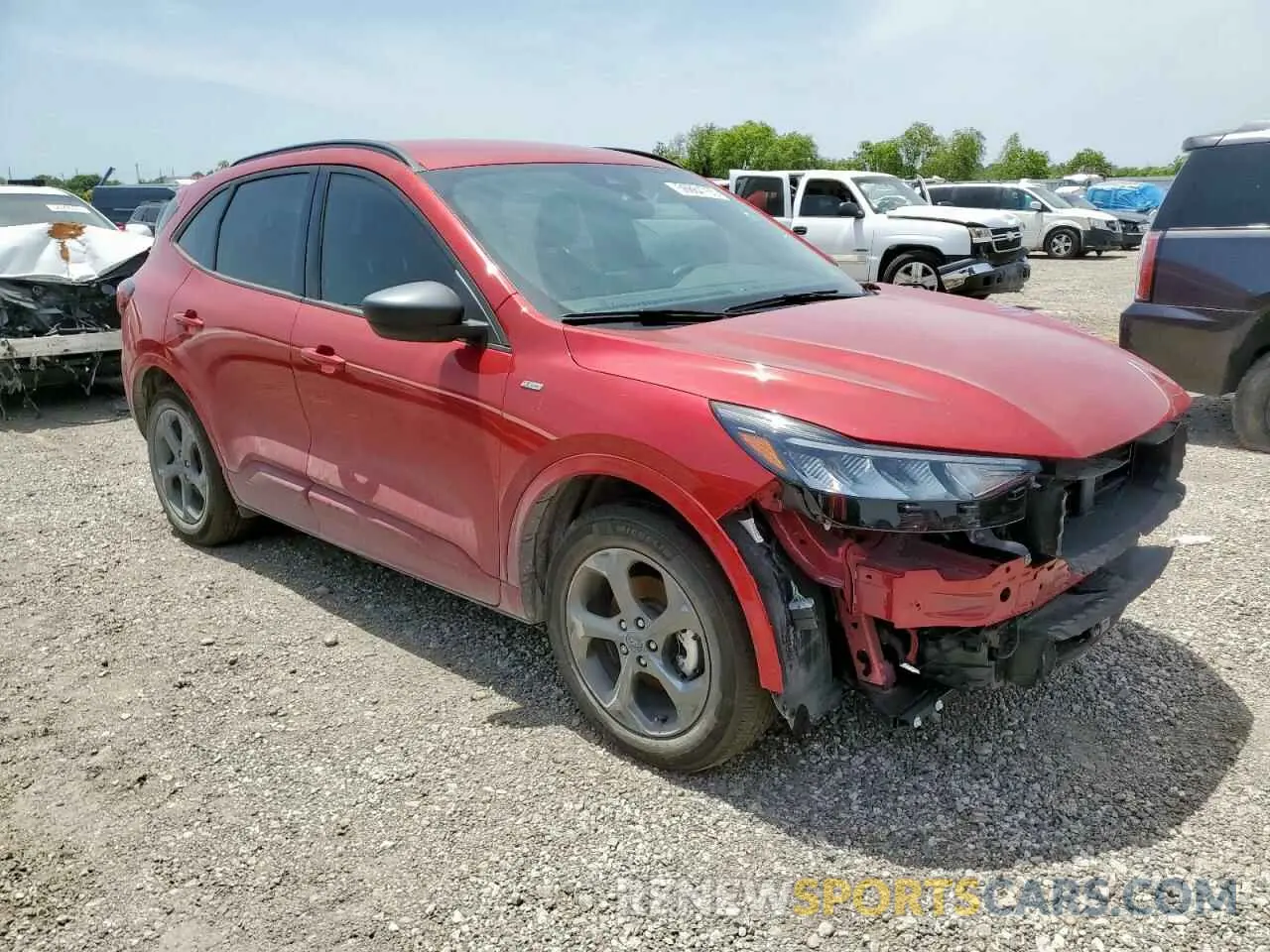 4 fotografías del automóvil dañado 1FMCU0MN2RUA97761 FORD ESCAPE ST 2024