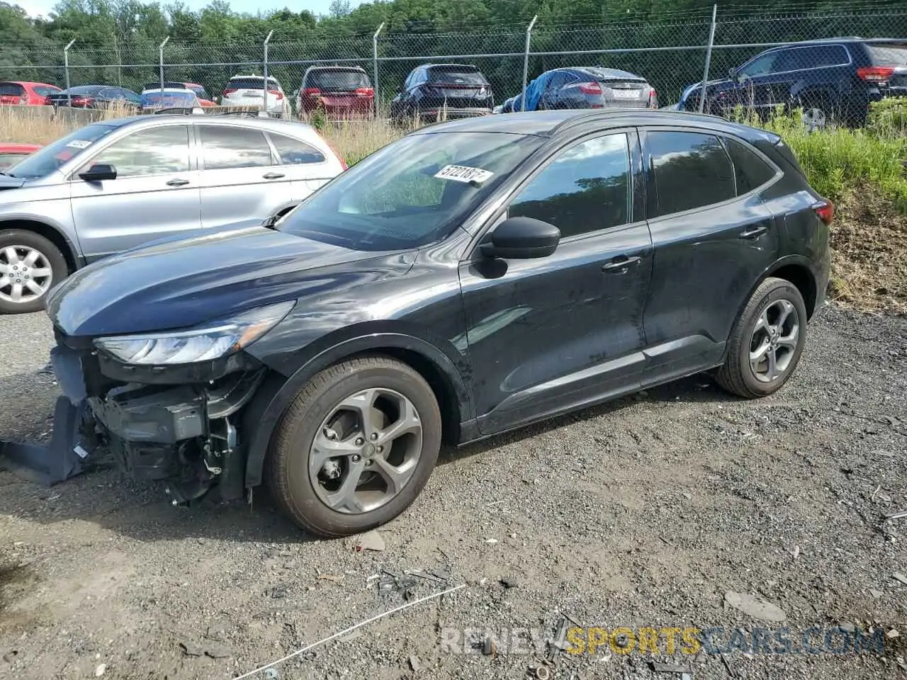 1 fotografías del automóvil dañado 1FMCU0MN5RUA47999 FORD ESCAPE ST 2024