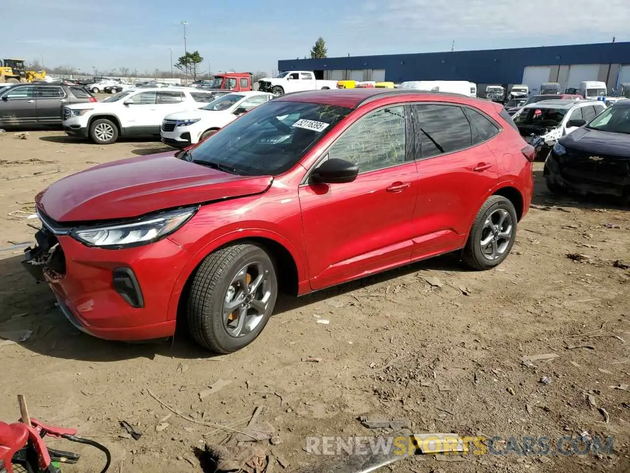 1 fotografías del automóvil dañado 1FMCU9MN0RUA19466 FORD ESCAPE ST 2024