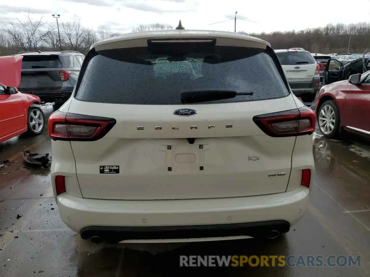 6 fotografías del automóvil dañado 1FMCU9MN3RUA38044 FORD ESCAPE ST 2024