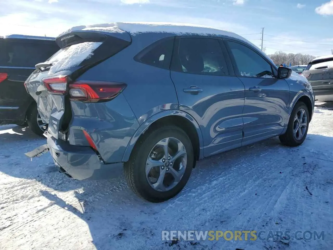 3 fotografías del automóvil dañado 1FMCU9MN4RUB53719 FORD ESCAPE ST 2024