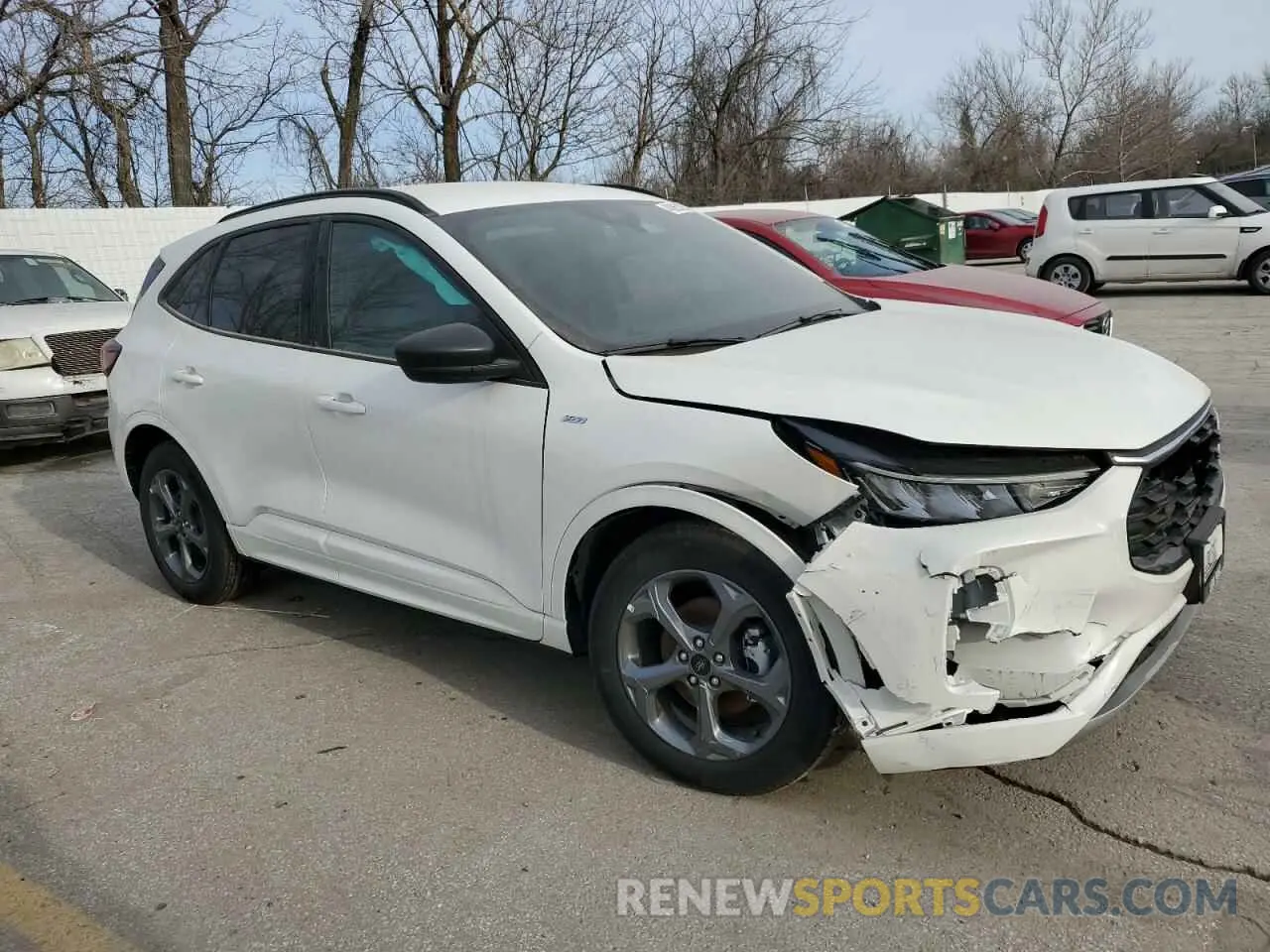 4 fotografías del automóvil dañado 1FMCU9MN5RUA72681 FORD ESCAPE ST 2024