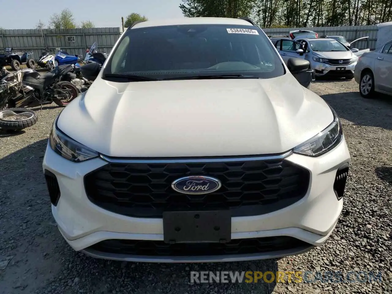 5 fotografías del automóvil dañado 1FMCU9MN8RUA38363 FORD ESCAPE ST 2024