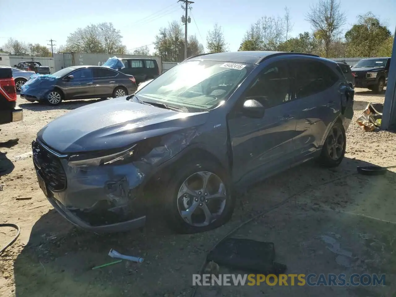 1 fotografías del automóvil dañado 1FMCU9MN8RUA56586 FORD ESCAPE ST 2024