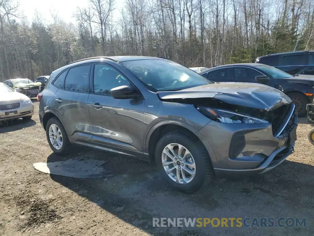 4 fotografías del automóvil dañado 1FMCU9MN9RUA78886 FORD ESCAPE ST 2024