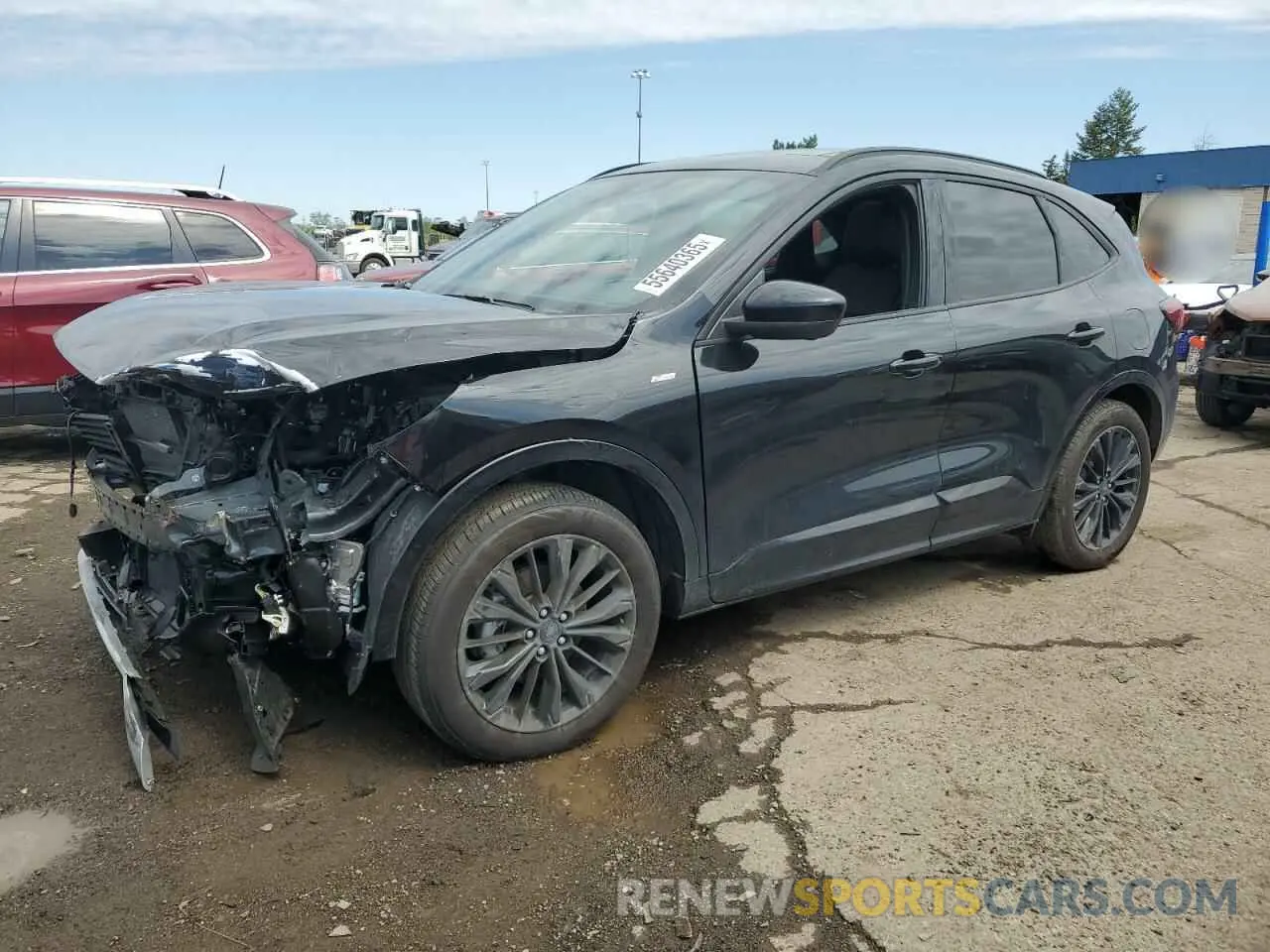 1 fotografías del automóvil dañado 1FMCU9PA3RUA80335 FORD ESCAPE ST 2024