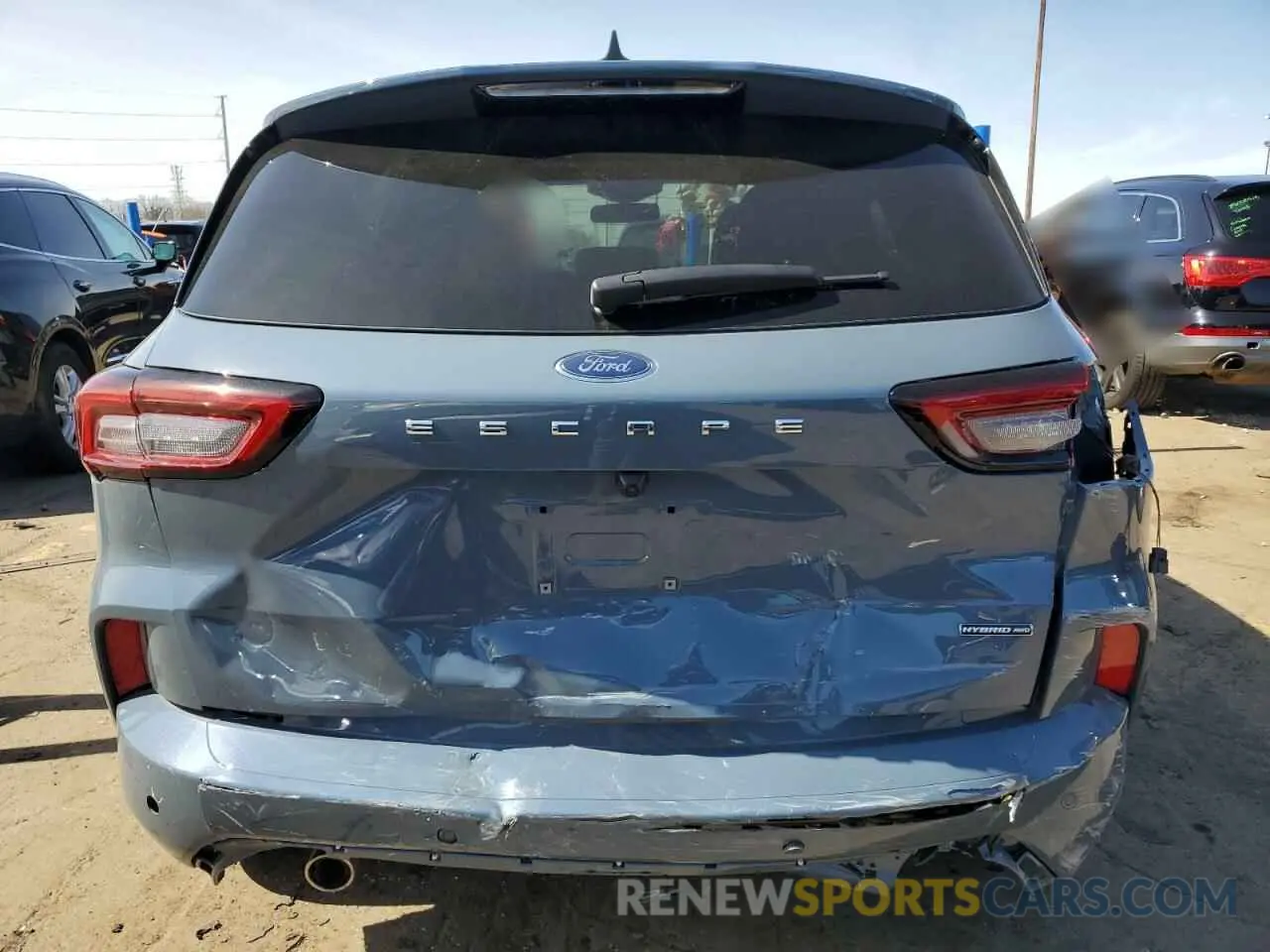 6 fotografías del automóvil dañado 1FMCU9PZ9RUA17584 FORD ESCAPE ST 2024