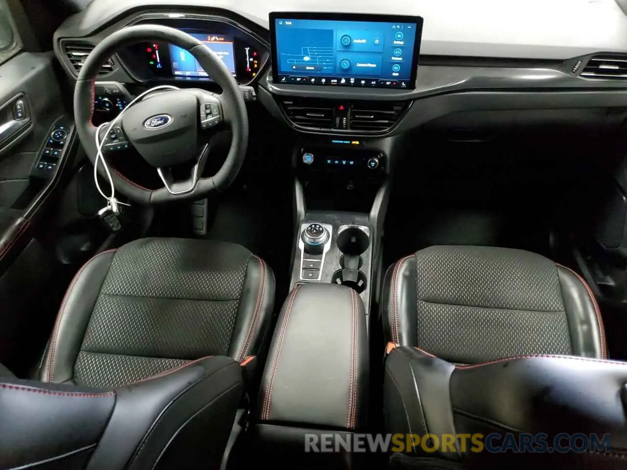 8 fotografías del automóvil dañado 1FMCU9NA7SUA33091 FORD ESCAPE ST 2025