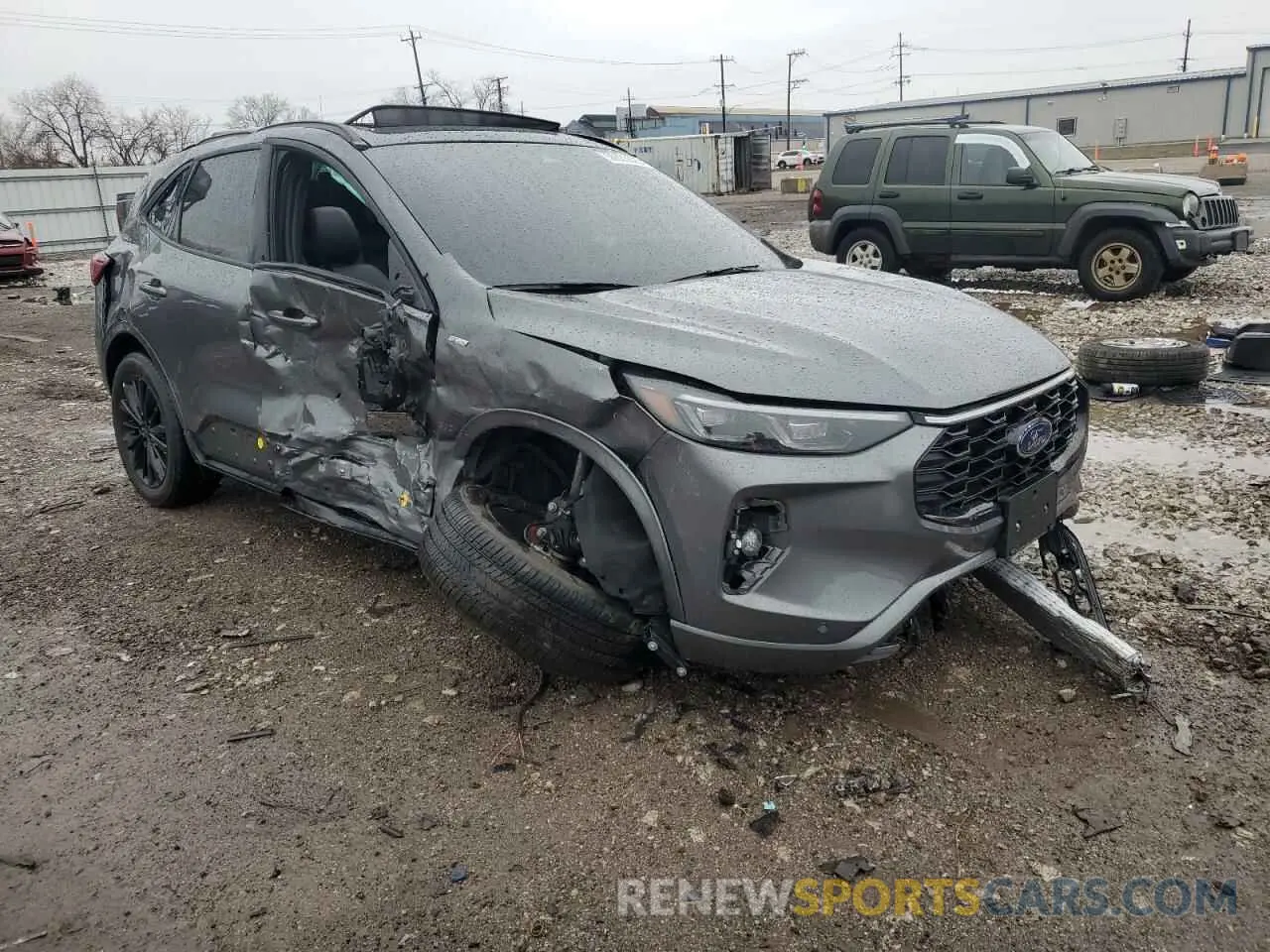 4 fotografías del automóvil dañado 1FMCU9PAXSUA53915 FORD ESCAPE ST 2025