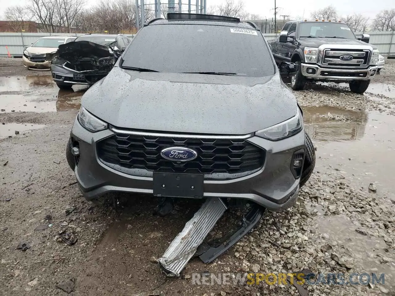 5 fotografías del automóvil dañado 1FMCU9PAXSUA53915 FORD ESCAPE ST 2025