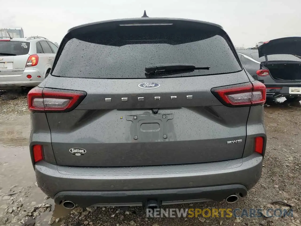 6 fotografías del automóvil dañado 1FMCU9PAXSUA53915 FORD ESCAPE ST 2025