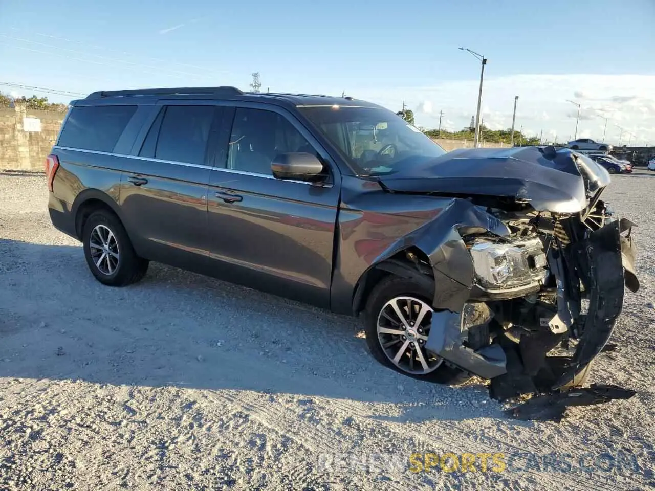 4 fotografías del automóvil dañado 1FMJK1HT7KEA38443 FORD EXPEDITION 2019
