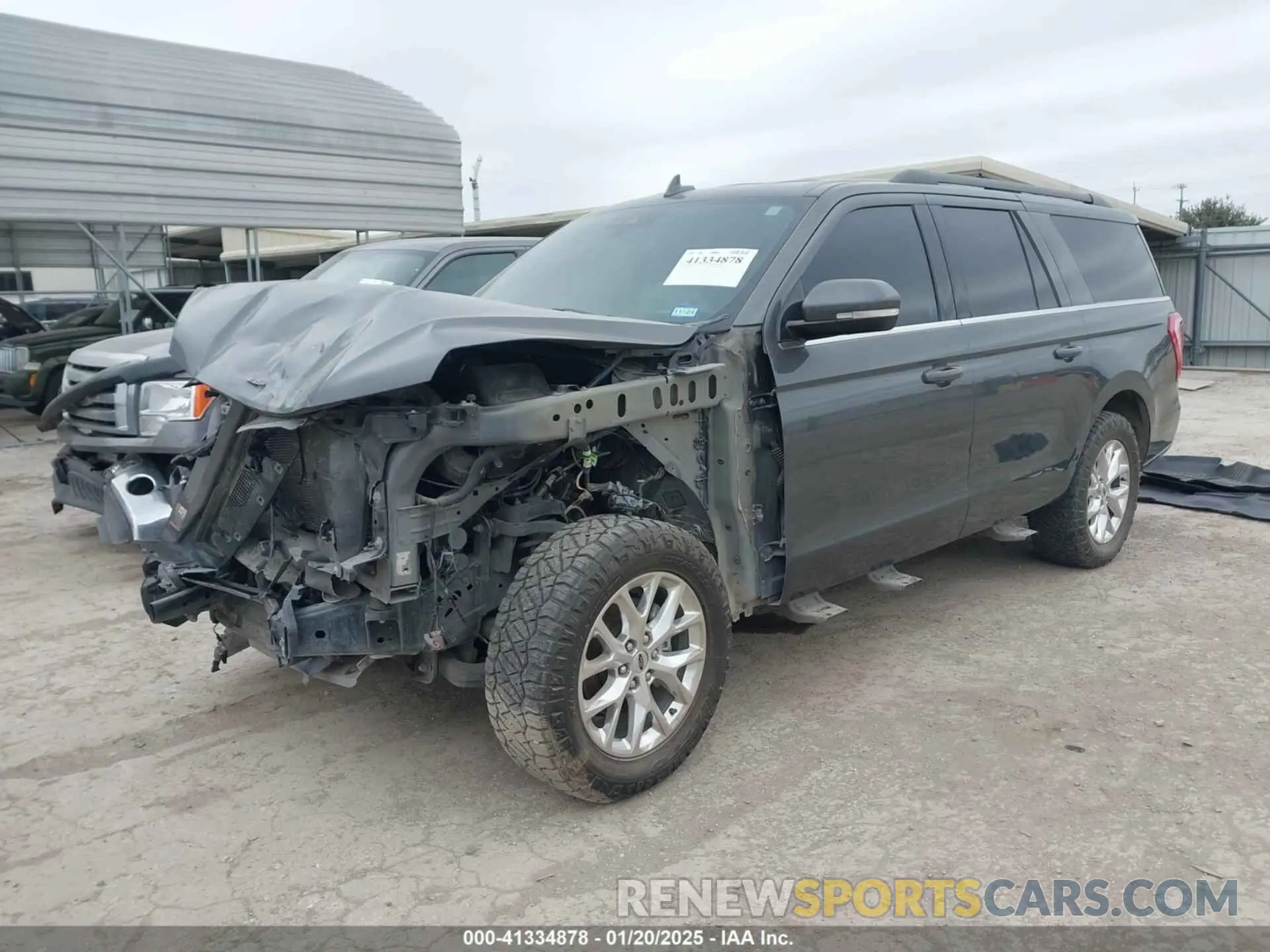 2 fotografías del automóvil dañado 1FMJK1HT5LEA80515 FORD EXPEDITION 2020