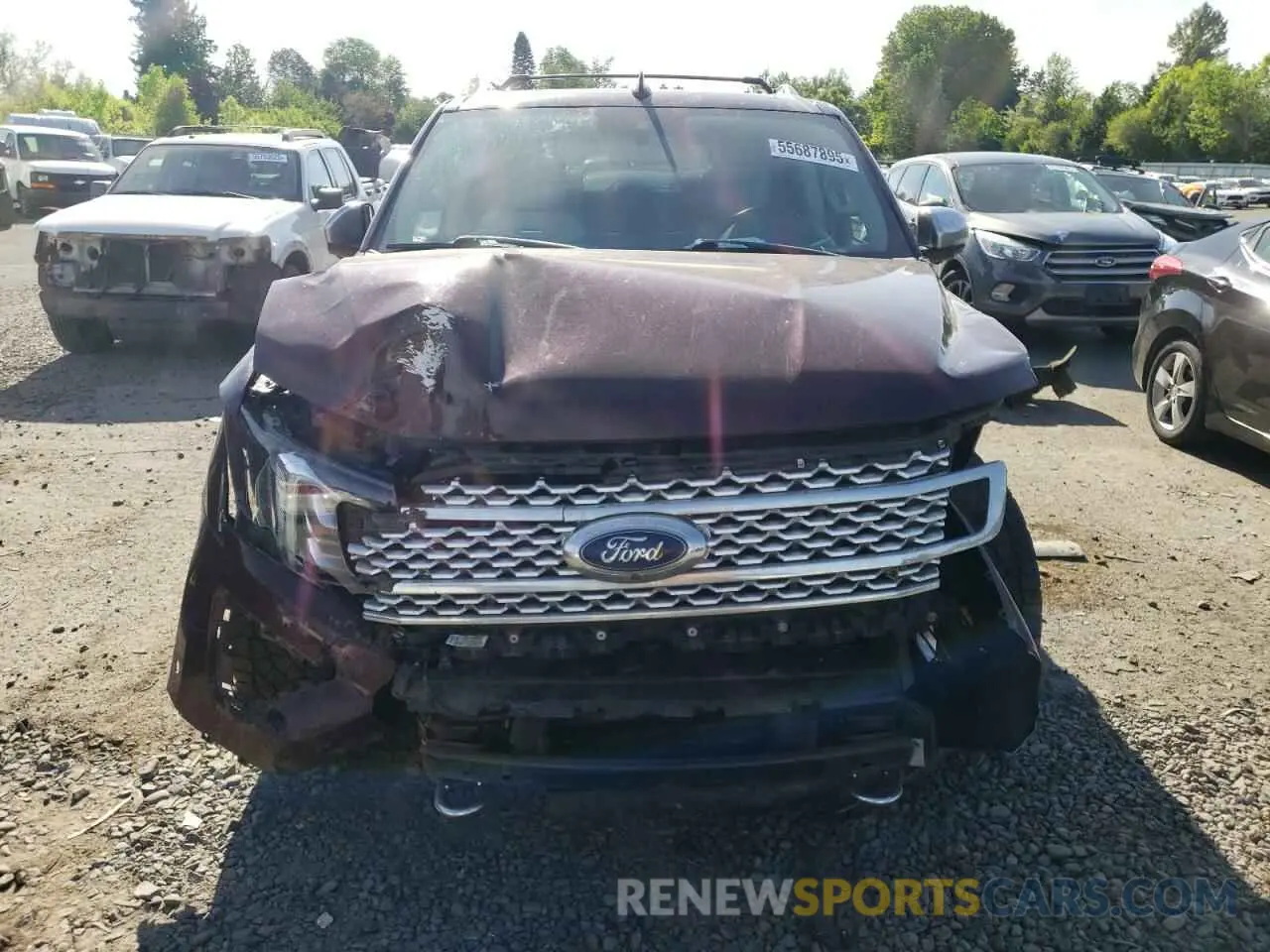 5 fotografías del automóvil dañado 1FMJK1MT6LEA06834 FORD EXPEDITION 2020