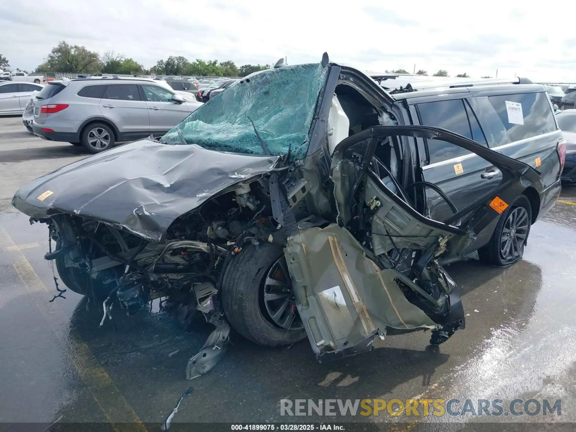 2 fotografías del automóvil dañado 1FMJK1KT6MEA19085 FORD EXPEDITION 2021