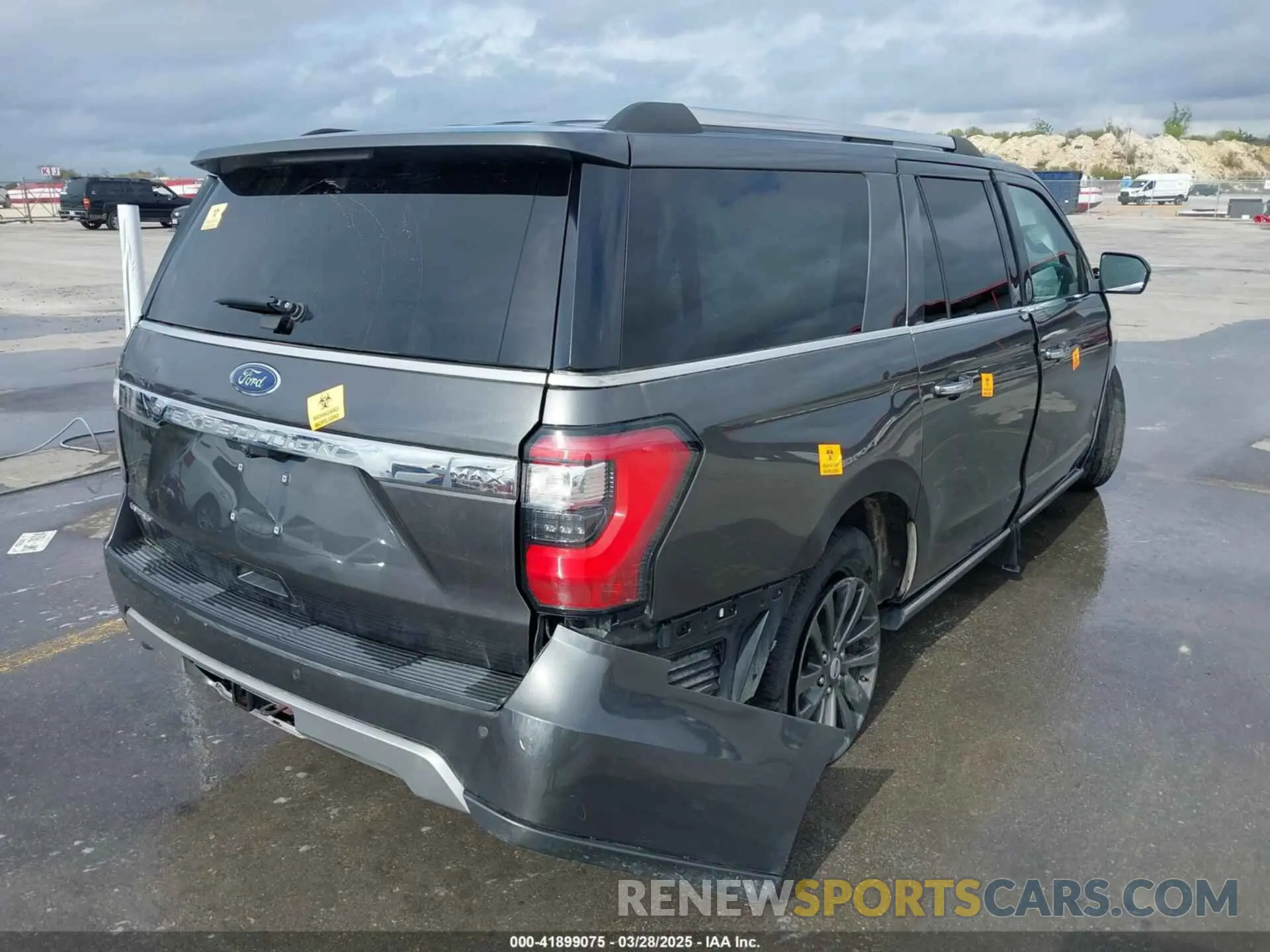 4 fotografías del automóvil dañado 1FMJK1KT6MEA19085 FORD EXPEDITION 2021