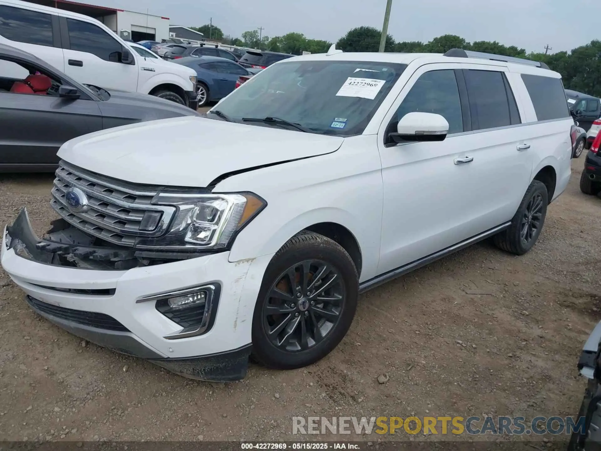 2 fotografías del automóvil dañado 1FMJK1KT8MEA18505 FORD EXPEDITION 2021