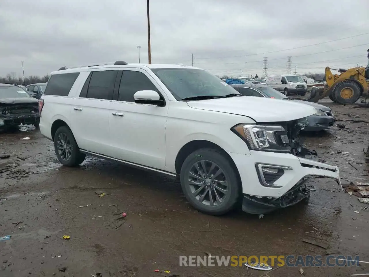 4 fotografías del automóvil dañado 1FMJK1KT9MEA19727 FORD EXPEDITION 2021