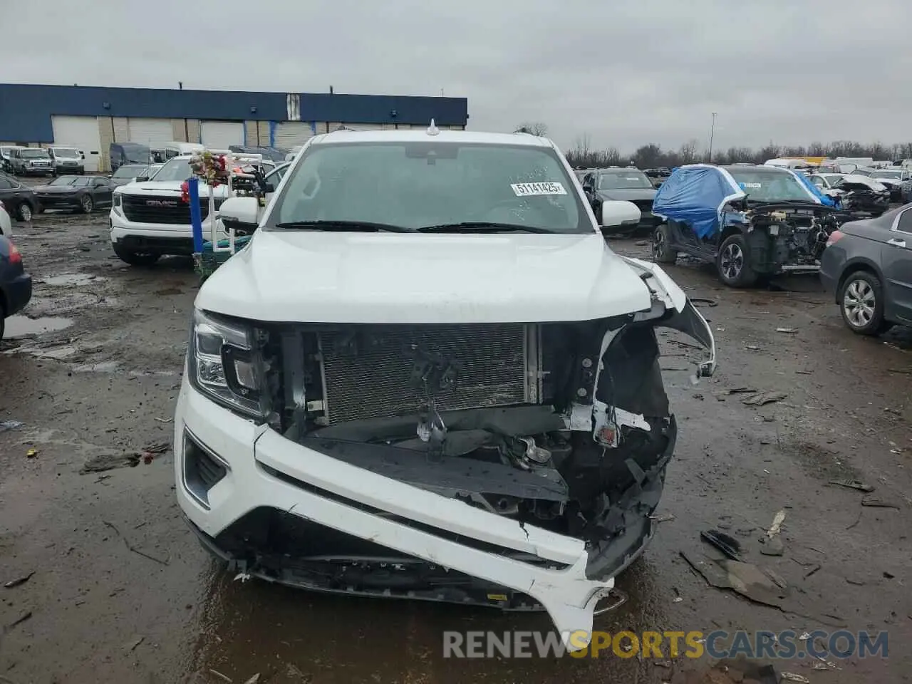 5 fotografías del automóvil dañado 1FMJK1KT9MEA19727 FORD EXPEDITION 2021