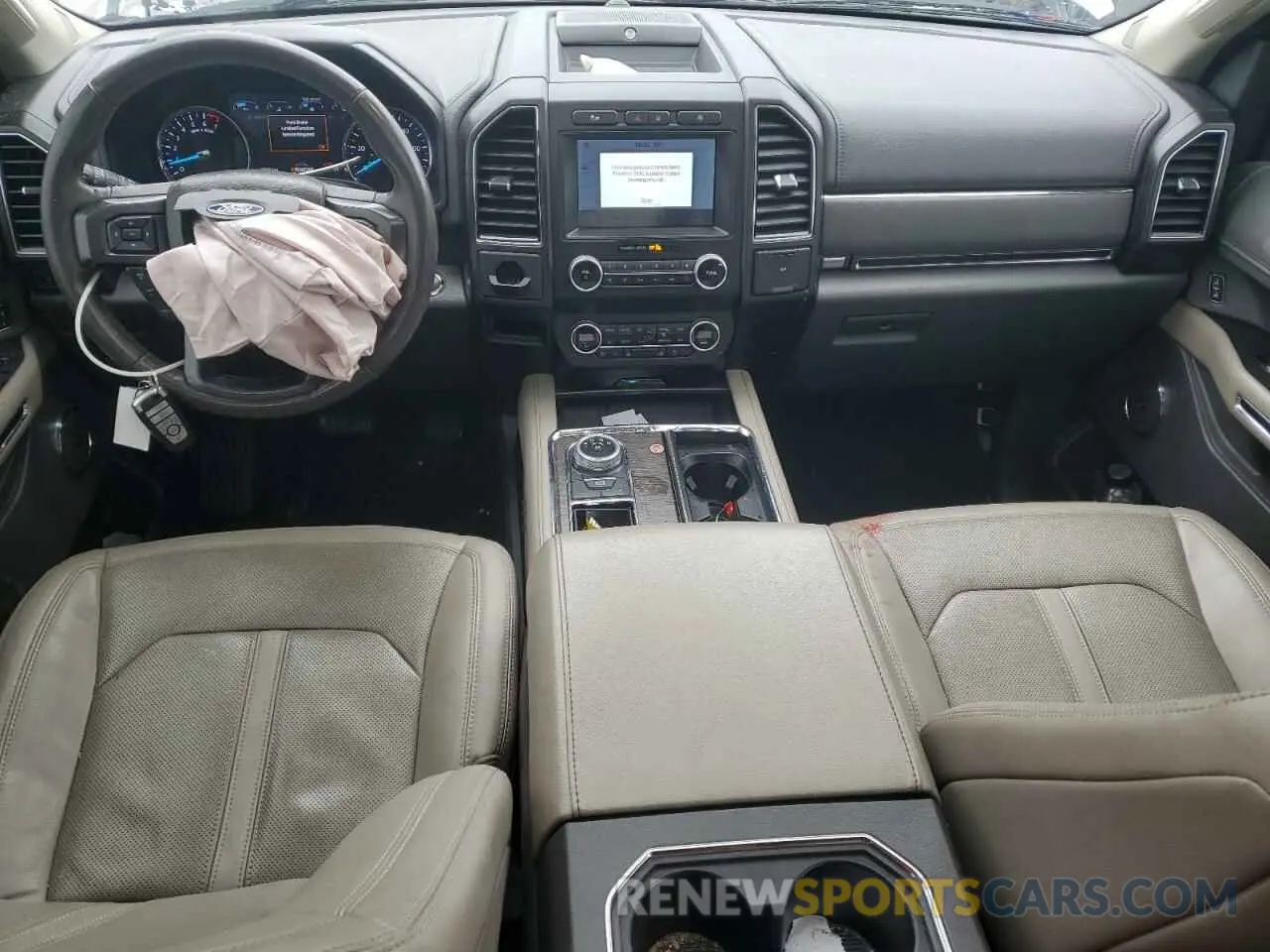 8 fotografías del automóvil dañado 1FMJK1KT9MEA19727 FORD EXPEDITION 2021