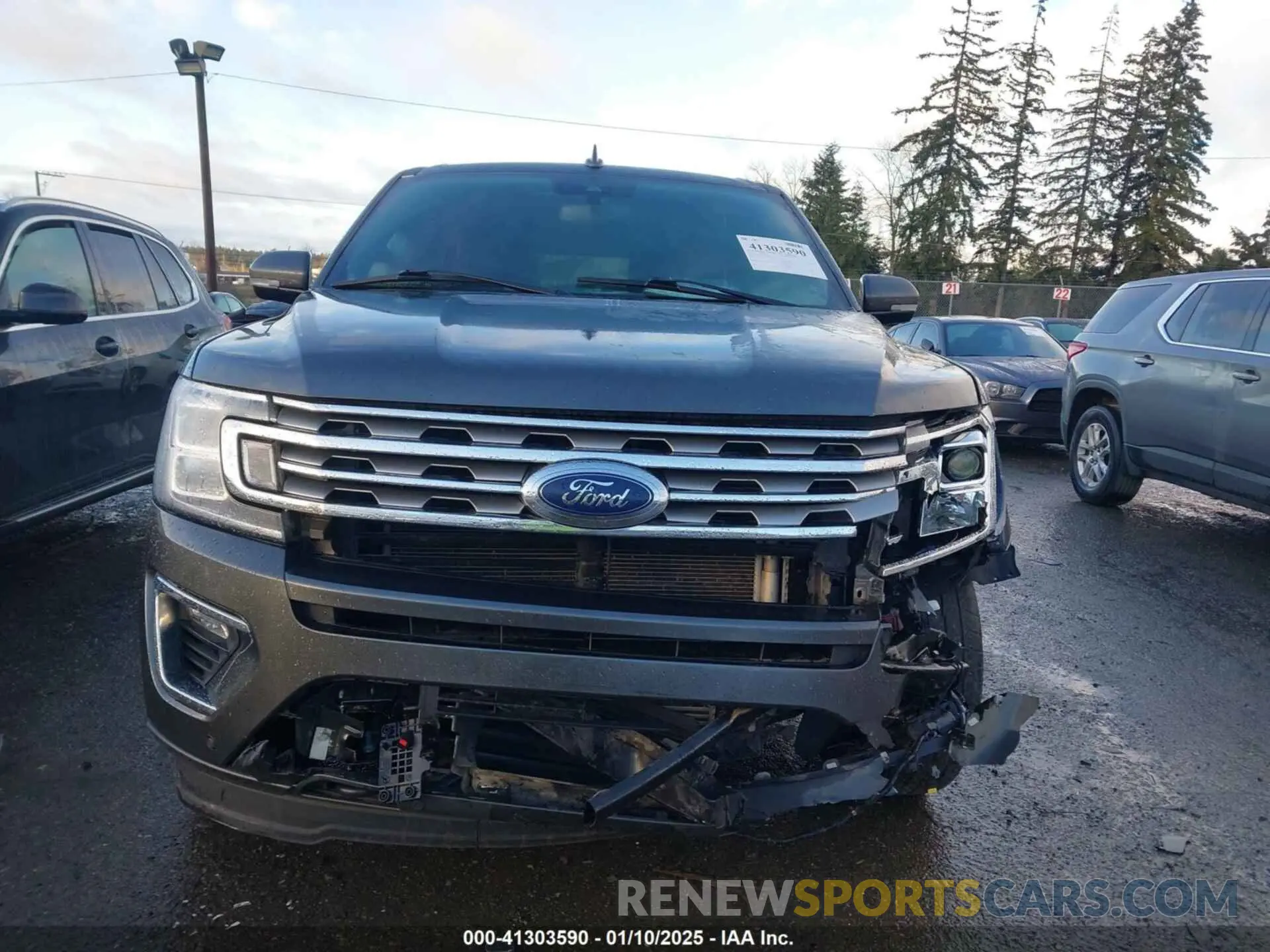 12 fotografías del automóvil dañado 1FMJK2AT4MEA38130 FORD EXPEDITION 2021
