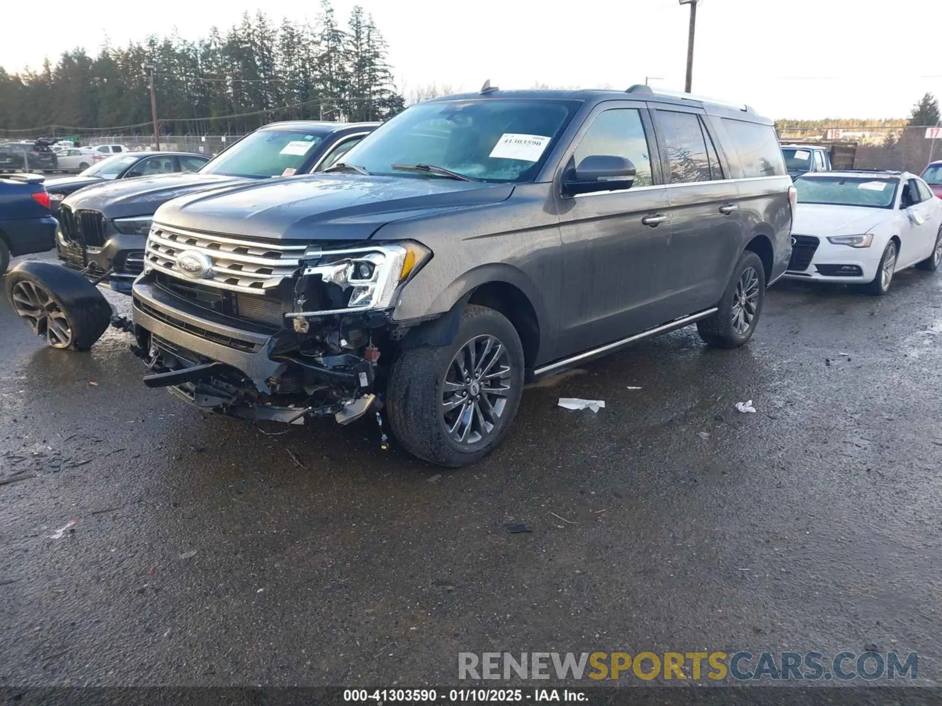 2 fotografías del automóvil dañado 1FMJK2AT4MEA38130 FORD EXPEDITION 2021