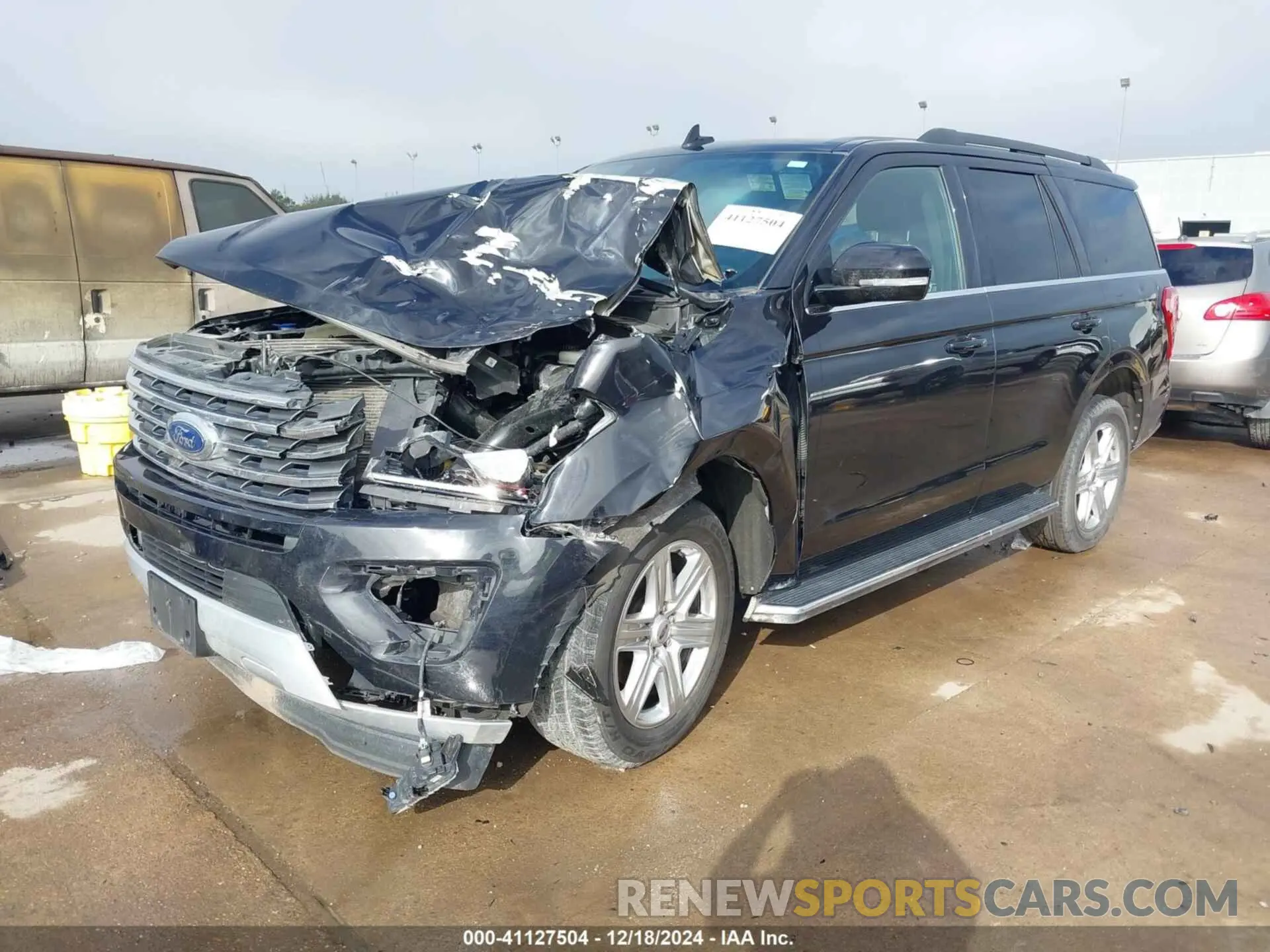2 fotografías del automóvil dañado 1FMJU1HT4MEA76760 FORD EXPEDITION 2021